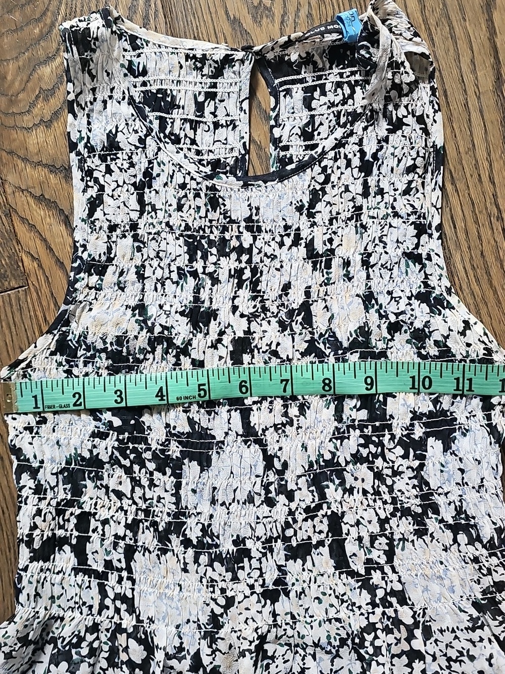 Club Monaco Silk Smocked Dress - Picture 6 of 6
